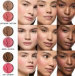 ⁦MAKEUP BY MARIO Original | Sculpt & Pop On the Go - Duo Mini Contour and Blush | 2 x 4 grams | by Bella | Mini Dark/RASPBERRY, 4 grams (Pack of 1)⁩ - الصورة ⁦2⁩