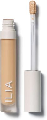 ILIA - True Skin Serum Concealer | Non-Comedogenic, Cruelty-Free, Vegan, Safe For Sensitive Skin, Reduces Appearance of Dark Circles + Blemishes (Burdock SC1.75, 0.16 oz | 5 ml)