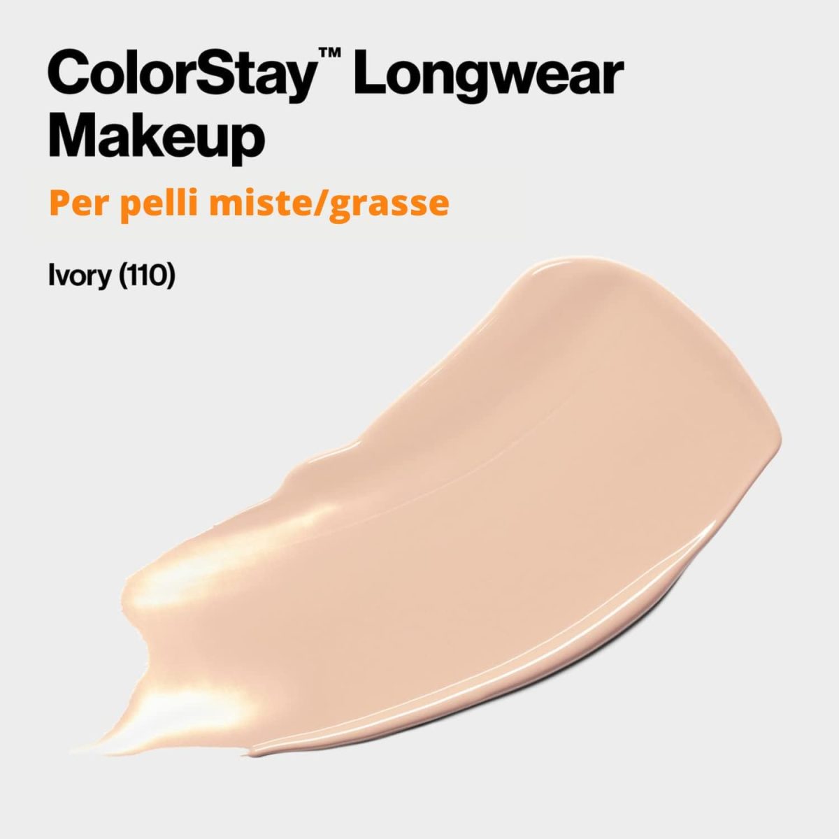 ⁦Revlon ColorStay Makeup Combi/Oily Skin Ivory 110⁩ - الصورة ⁦5⁩
