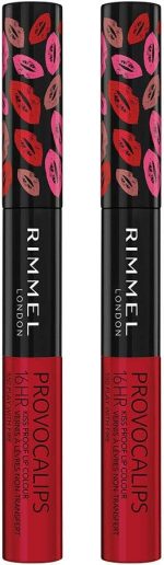 Rimmel Provocalips Lip Colour, Play with Fire, 0.14 Fluid Ounce (Pack of 2)