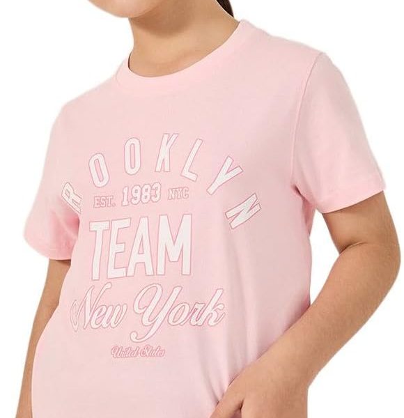 Styli Girls Graphic Print Short Sleeve T-Shirt