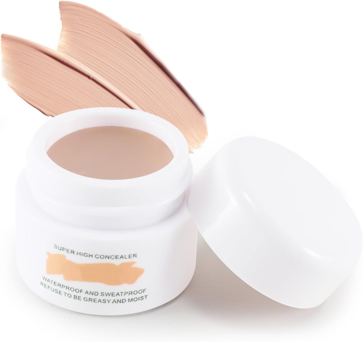 Boobeen Concealer Cream Tattoo Cover Up Makeup - Tattoo Concealer Waterproof Full Coverage Cover Creme Skin Concealer, Natural & Beige