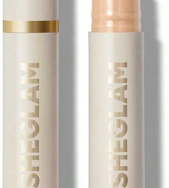 SHEGLAM Complexion Boost Concealer - With Sponge-head Applicator - High-coverage Formula (Fair)