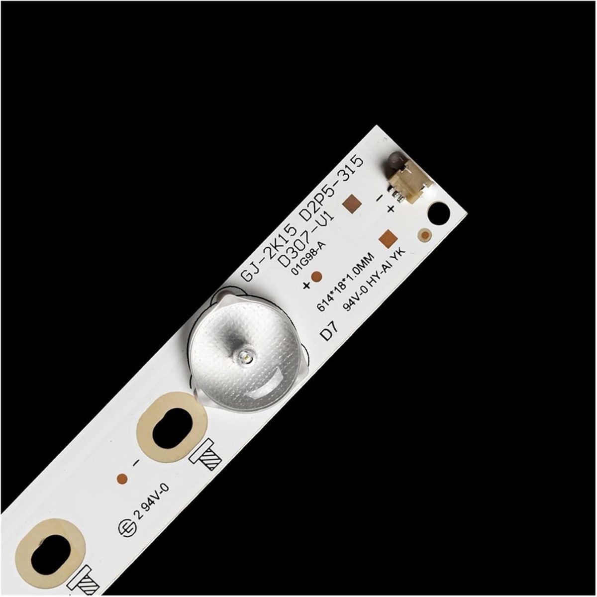 ⁦SHYHHTS 3Pcs/Set 3V Led Tv Backlights Strip for A.O/C 32inch GJ-2K15 D2P5-315 D307-V3.1-01 L68-2 TV Backlight Bar 315LM00002 LE32H1461⁩ - الصورة ⁦2⁩