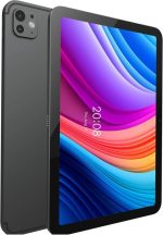 OTETO Tab 15 Tablet 10.1 inch 4G, iOS 5G, Dual SIM, Octa-Core Processor, Flip Cover and Keyboard, 8GB RAM+512GB ROM, Android 13, 6000mAh, 8MP Interface (Grey)
