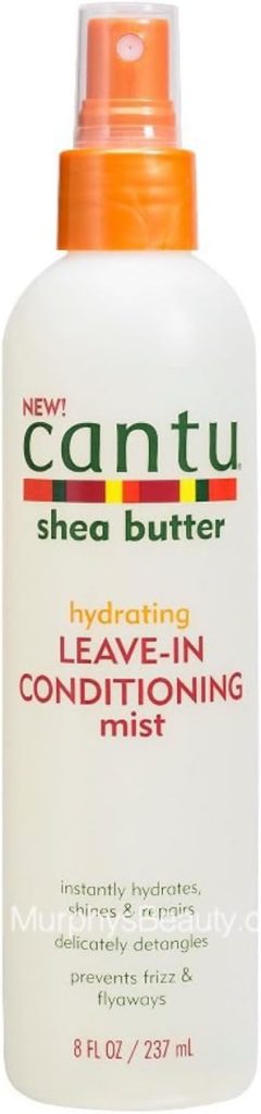 Cantu Shea Butter Hydrating Leave In Conditioning Mist, 8 Fluid Ounce