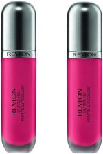(2x) Revlon Ultra HD Matte Lipcolor, 605 HD Obsession, 0.2 Oz / 5.9 mL Each