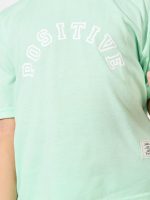 ⁦Styli Boys 2111398113 Slogan Print T-Shirt & Shorts Set⁩ - الصورة ⁦3⁩