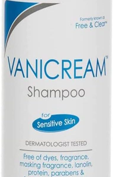 Free & Clear Hair Shampoo | Fragrance, Gluten and Sulfate Free | For Sensitive Skin | 12 Ounce