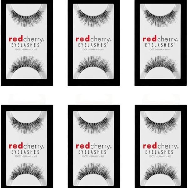 Red Cherry 213 False Eyelashes (Pack of 6 Pairs)