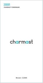 ⁦Charmast Power Bank with Built in Cables, 20000mAh USB C Battery Pack 5 Outputs 4 Inputs with LED Display Type C Powerbank,22.5W Fast Charging Portable Charger Compatible with Smartphones and More⁩ - الصورة ⁦10⁩