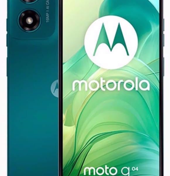 Motorola Moto G04 DUAL-SIM 128GB ROM + 4GB RAM (GSM Only|No CDMA) Factory Unlocked 4G/LTE Smartphone (Sea Green) - International Version