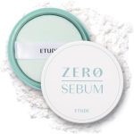 ETUDE Zero Sebum Drying Powder 4g New | Lightweight Oil Control No Sebum Loose Face Powder with 80% Mineral | Long Lasting for Setting or Foundation Makes Skin Downy