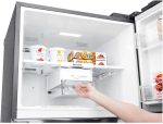 ⁦LG 438 Litre Top Freezer Refrigerator with LINEAR Cooling | Model No LT17HBHSLN, min 2 yrs warranty⁩ - الصورة ⁦4⁩