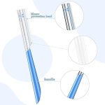 ⁦KASTWAVE Eyebrow Razors Eyebrow scraper Women Facial Razor for Hair Removal Dermaplaning Tool Trimmer Womens Fine Hair Remover Eyebrow Razors and Dermaplane Face Shavers for Women and Men⁩ - الصورة ⁦3⁩