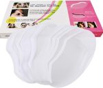 LWBTOSEE Clear Disposable Face Shield, for Shower Haircut Hairspray and Eyelash Extensions Eyebrow Eye Eyelid Surgery Aftercare (50 PCS)