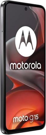 ⁦Motorola Moto G15 Dual-SIM 128GB ROM + 4GB RAM (GSM Only | No CDMA) Factory Unlocked 4G/LTE Smartphone (Gravity Grey) - International Version⁩ - الصورة ⁦4⁩
