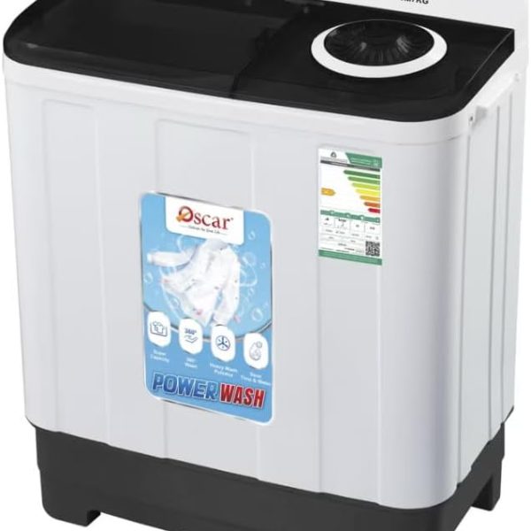 Oscar Twin Tub Semi-Automatic Washing Machine, 7 kg