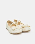 ⁦REDTAG Girls Cream Floral Ballerina⁩ - الصورة ⁦2⁩