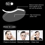 ⁦LWBTOSEE Clear Disposable Face Shield, for Shower Haircut Hairspray and Eyelash Extensions Eyebrow Eye Eyelid Surgery Aftercare (50 PCS)⁩ - الصورة ⁦8⁩