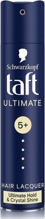 Taft Ultimate Hair Spray, For Hold and Shine, 250ML