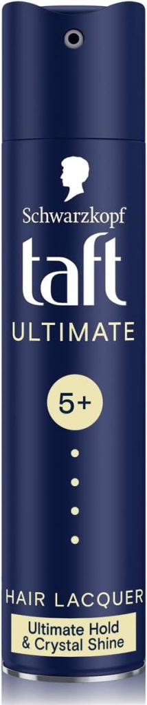 Taft Ultimate Hair Spray, For Hold and Shine, 250ML