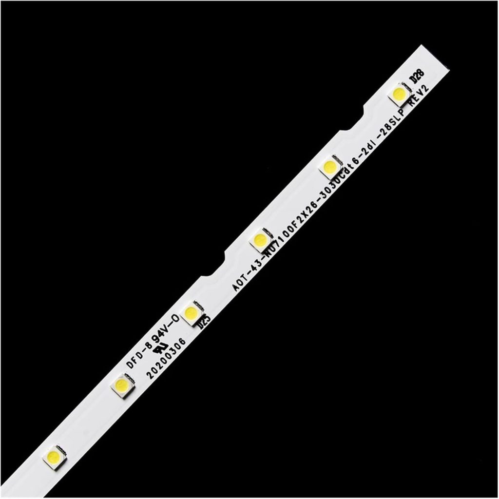 SHYHHTS 6V 462mm Led Backlight Bar for Sam/s.ung 43NU For A.O/T-43-NU7100F2X2 2Pcs/Set TV Led Backlight Strip UE43NU7100U UE43NU7120U