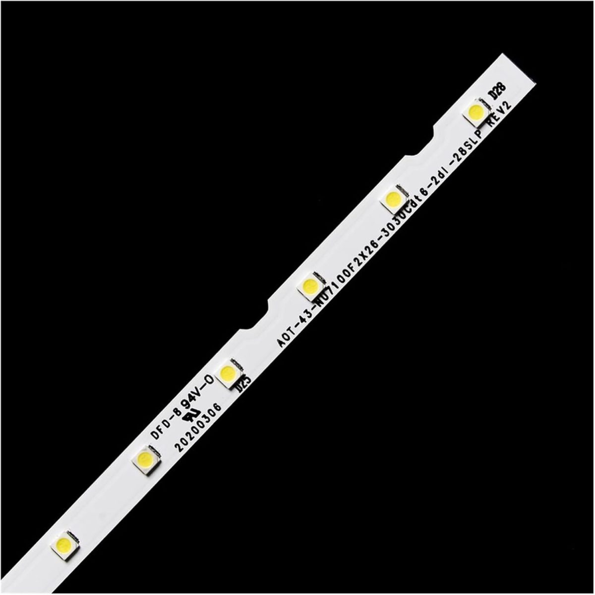 SHYHHTS 6V 462mm Led Backlight Bar for Sam/s.ung 43NU For A.O/T-43-NU7100F2X2 2Pcs/Set TV Led Backlight Strip UE43NU7100U UE43NU7120U