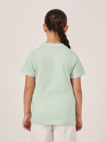⁦Styli Girls Graphic Print Short Sleeve T-Shirt⁩ - الصورة ⁦5⁩