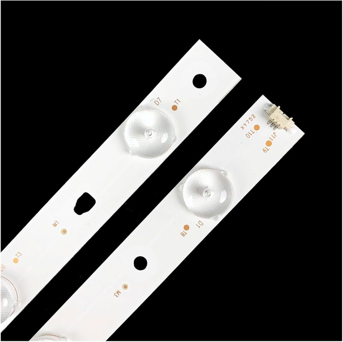 ⁦SHYHHTS 10Pcs 509mm 3V Led Backlight TV Bar Parts for H.ai/er 50inch LED50D7-ZC14-01(B) 30350007204 LED50A900 LD50U3000 D50MF7000 50S510⁩ - الصورة ⁦2⁩