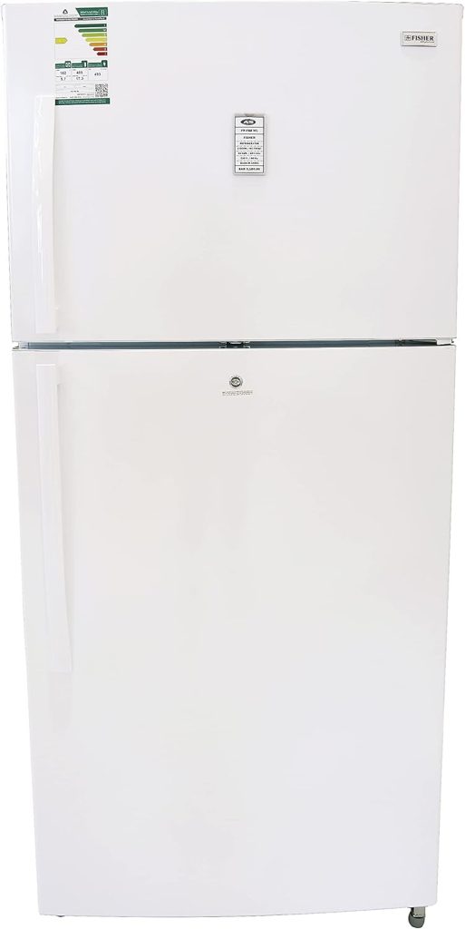 Fisher 651 Liter Double Door Refrigerator with Three Shelves | Model No FR-F88WL with 2 Years Warranty