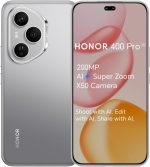 Honor 400 Pro DUAL-SIM 512GB ROM + 12GB RAM (GSM Only | No CDMA) Factory Unlocked 5G Smartphone (Lunar Grey) - International Version