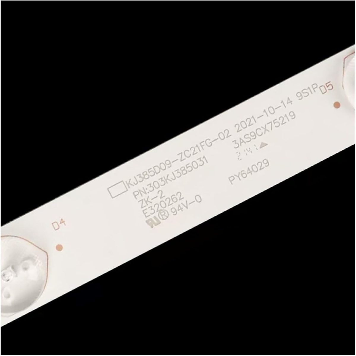 ⁦3pcs/set 750mm Led Backlight Strips For TV 39inch KJ385D09-ZC21FG-02 9S1P 303KJ385031 LC390TU1A⁩ - الصورة ⁦4⁩