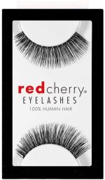 Red Cherry False Eyelashes, 218 Black
