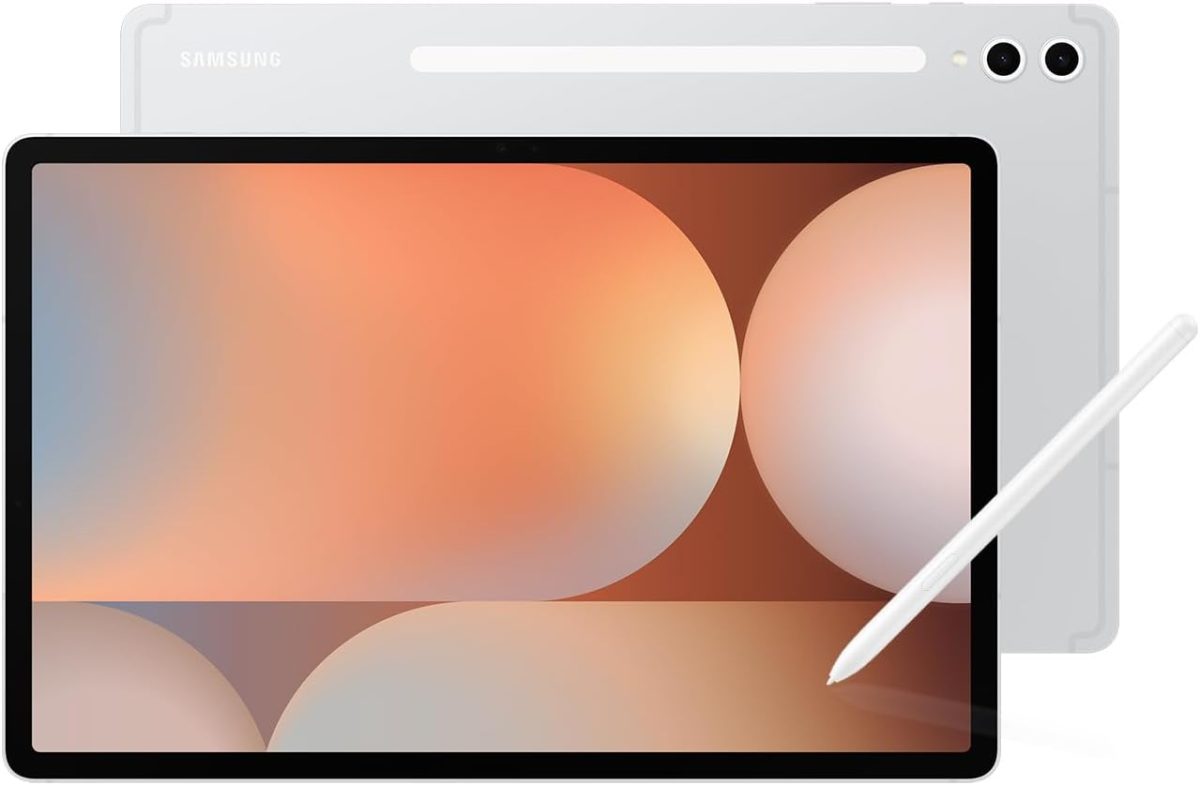 SAMSUNG Galaxy Tab S10+ Plus 12.4” 256GB, Android Tablet, Circle to Search, Sketch to Image, Durability, Long Battery Life, AMOLED 2X Screen, S Pen Included, US Version, 2024, Platinum Silver