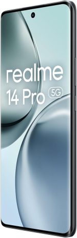 ⁦Realme 14 Pro Dual-SIM 512GB ROM + 12GB RAM (GSM Only | No CDMA) Factory Unlocked 5G Smartphone (Suede Grey) - International Version⁩ - الصورة ⁦3⁩