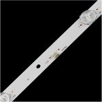 ⁦شريط تلفزيون باضاءة خلفية LED لـ Phi/lip.s 50 بوصة CEJJ-LB500Z-9S1P-M3030-H-1 50PUT6103S LED52HS96 LE-50HD02 LED52HS96 50PUF6033/T3، 4 قطع⁩ - الصورة ⁦3⁩