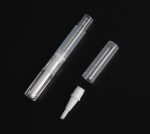 ⁦Islmlisa E-lishine 3 ml Transparent Twist Pens Empty Nail Oil Pen with Brush Tip,Lip Gloss Container Applicators Growth Liquid Tube,Set of 5, Clear, 5 Count (Pack of 1)⁩ - الصورة ⁦3⁩
