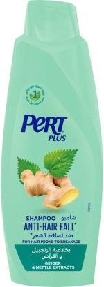 Pert Plus Anti-Hair Fall Shampoo with Ginger Extract, 600ml