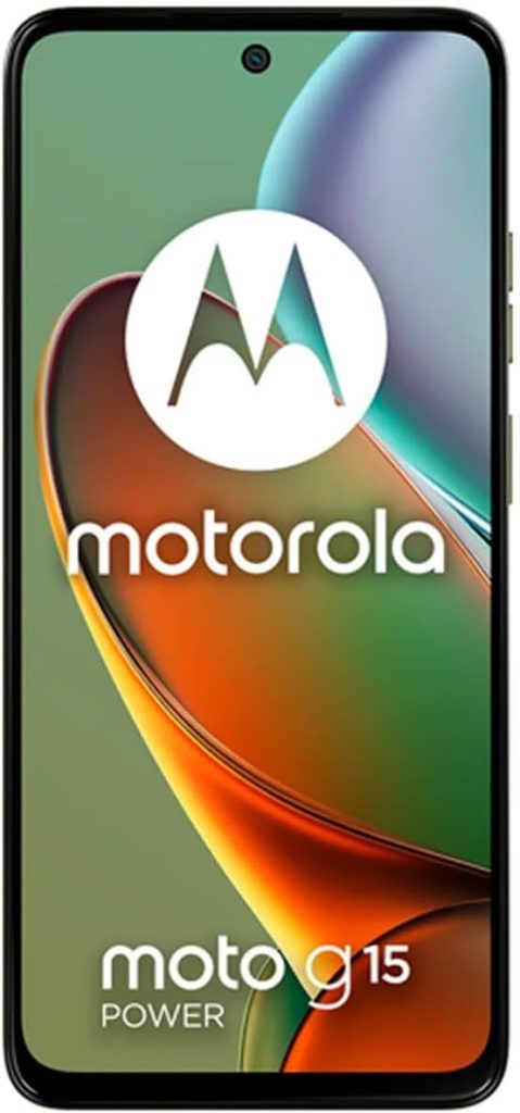 Motorola Moto G15 Power Dual-SIM 256GB ROM + 8GB RAM (GSM Only | No CDMA) Factory Unlocked 4G/LTE Smartphone (Iguana Green) - International Version