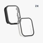 ⁦2Pcs Watch 5 Screen Protector for Xiaomi Redmi Watch 5 Active Covers (2, black)⁩ - الصورة ⁦6⁩