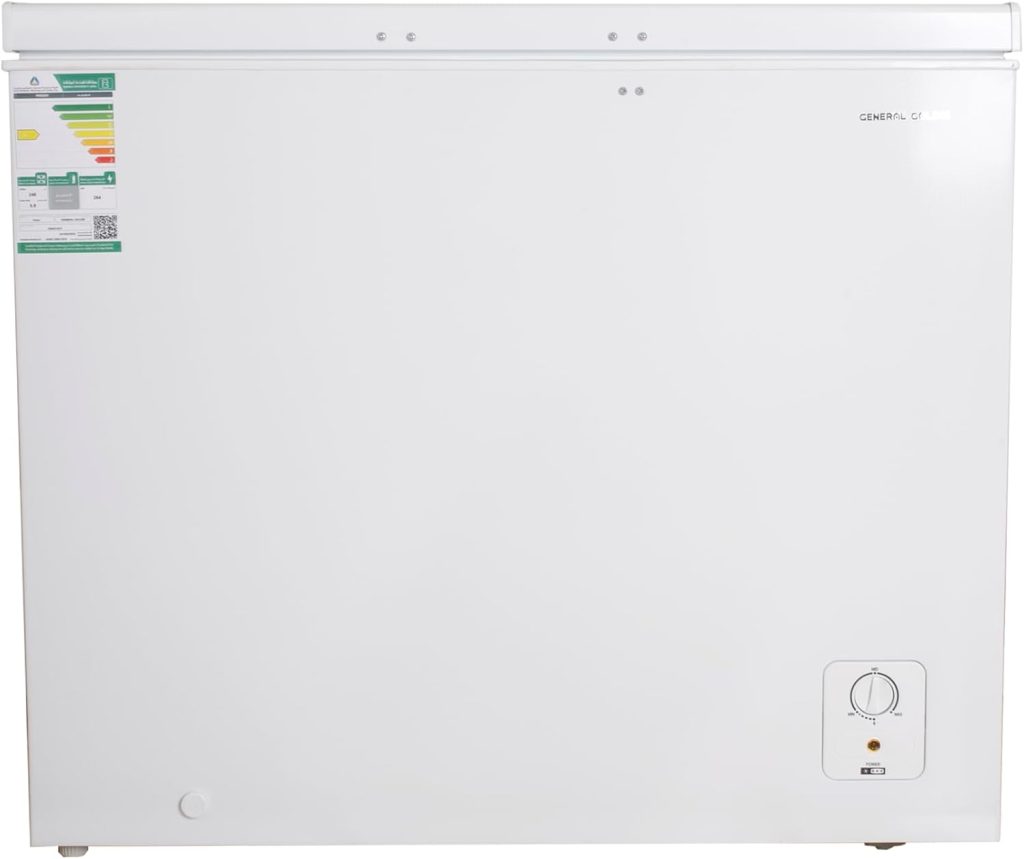 General Goldin Surface Freezer, 248 Liter Capacity, White