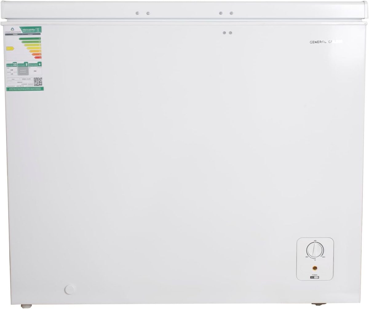 General Goldin Surface Freezer, 248 Liter Capacity, White