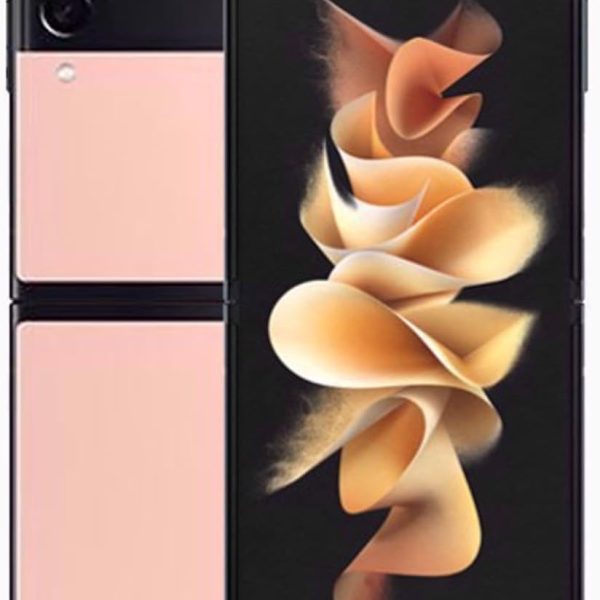 Samsung Galaxy Z Flip3 Dual-SIM 256GB ROM + 8GB RAM (GSM Only | No CDMA) Factory Unlocked 5G Smartphone (Pink) - International Version