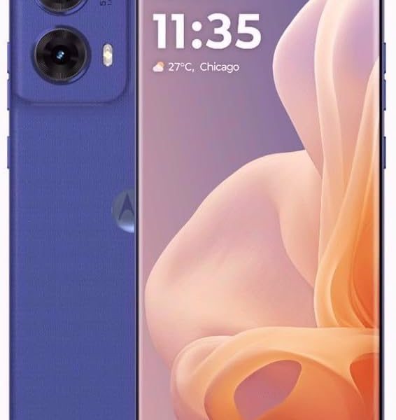 Motorola Moto G85 DUAL-SIM 256GB ROM + 8GB RAM (GSM Only|No CDMA) Factory Unlocked 5G Smartphone (Cobalt Blue) - International Version