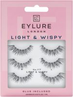 Eylure Texture False Lash, Style No. 117, Reusable, Adhesive Included, 3 Pair