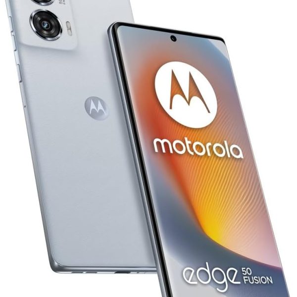 Motorola Edge 50 Fusion Dual-SIM 256GB ROM + 8GB RAM (GSM Only | No CDMA) Factory Unlocked 5G Smartphone (Marshmallow Blue) - International Version