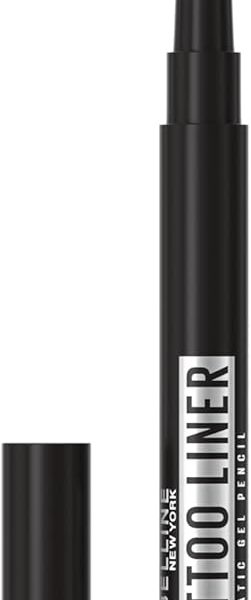 Maybelline Tattoo Liner Smokey Gel Pencil Eye Liner, Long Lasting, Fade-Proof & Waterproof Formula 10 Smokey Black