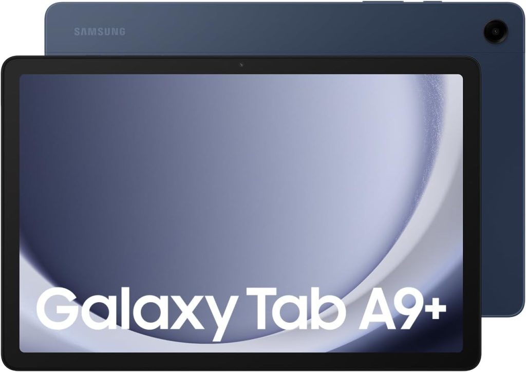 Samsung Galaxy Tab A9+ 5G Android Tablet, 8GB RAM, 128GB Storage, Navy (KSA Version)