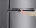 ⁦LG 438 Litre Top Freezer Refrigerator with LINEAR Cooling | Model No LT17HBHSLN, min 2 yrs warranty⁩ - الصورة ⁦7⁩